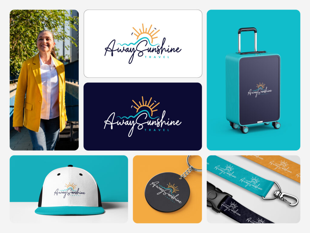 Away Sunshine Travel – Logo & Branding Presentation